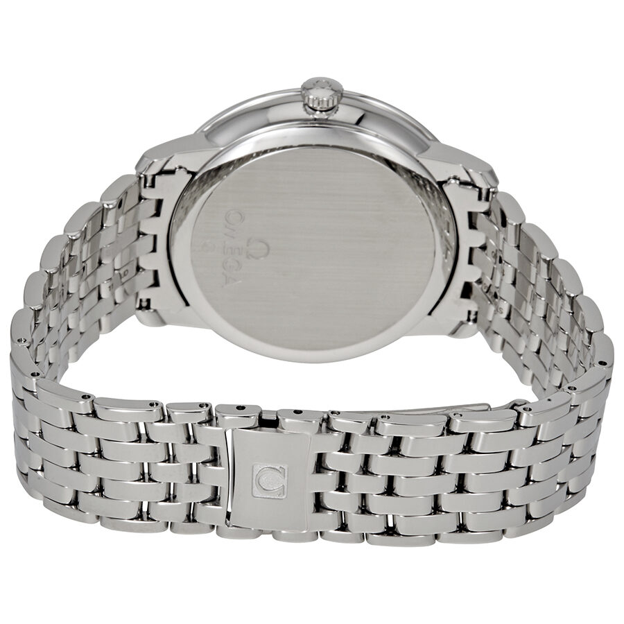  Shop Authentic Omega De Ville Prestige Co-Axial Black Dial Silver Steel Strap Watch for Men - 424.10.40.20.01.001 - Luxxuri