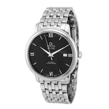  Shop Authentic Omega De Ville Prestige Co-Axial Black Dial Silver Steel Strap Watch for Men - 424.10.40.20.01.001 - Luxxuri