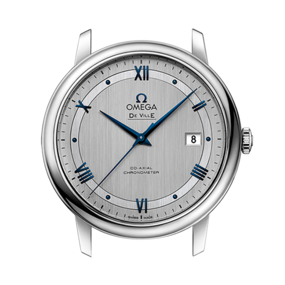  Shop Authentic Omega De Ville Prestige Co-Axial Rhodium Silver Dial Silver Steel Strap Watch for Men - 424.10.40.20.02.001 - Luxxuri