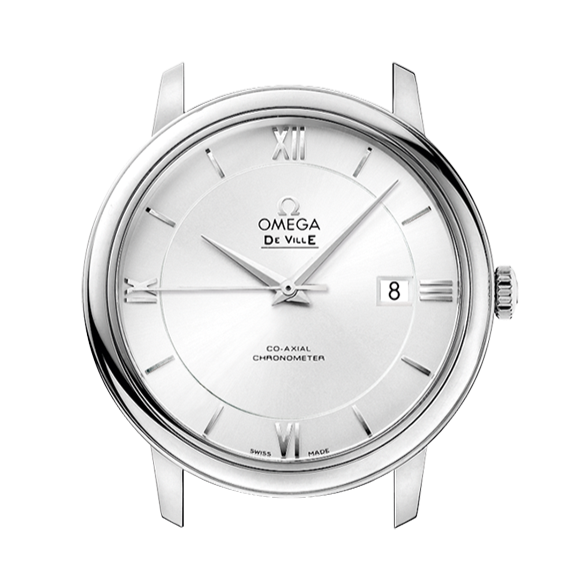  Shop Authentic Omega De Ville Prestige Co-Axial Silver Dial Silver Steel Strap Watch for Men - 424.10.40.20.02.003 - Luxxuri