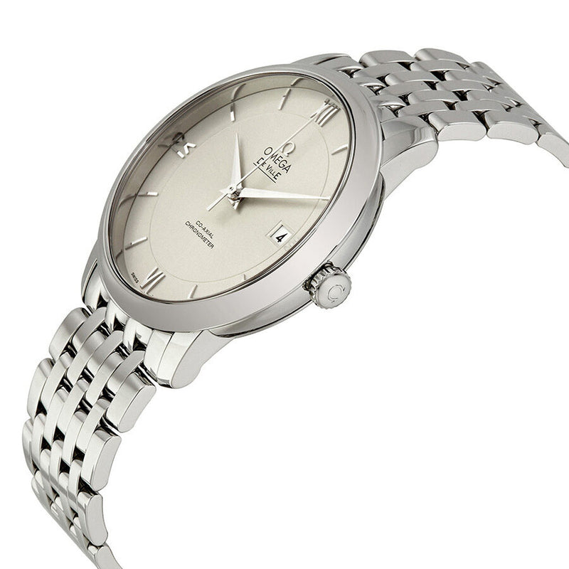  Shop Authentic Omega De Ville Prestige Co-Axial Silver Dial Silver Steel Strap Watch for Men - 424.10.40.20.02.003 - Luxxuri
