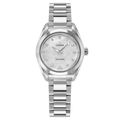  Shop Authentic Omega Seamaster Aqua Terra Quartz Diamonds Mother of Pearl Dial Silver Steel Strap Watch for Women - 220.10.28.60.55.001 - Luxxuri