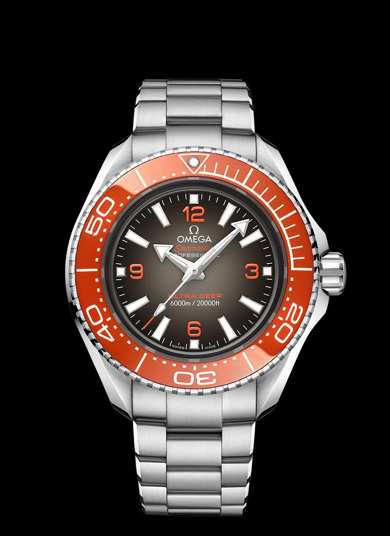  Shop Authentic Omega Seamaster Planet Ocean 6000M 45.5mm Black Dial Silver Steel Strap Watch for Men - 21530462106001 - Luxxuri