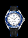  Shop Authentic Omega Planet Ocean 6000M Co Axial Master Chronometer 45.5mm White Dial Black Rubber Strap Watch for Men - 21532462104001 - Luxxuri