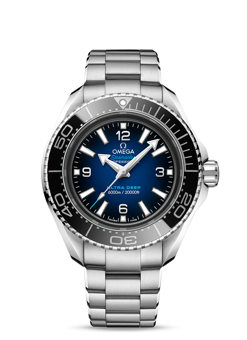  Shop Authentic Omega Seamaster Planet Ocean 6000M Co Axial Master Chronometer Blue Dial Silver Steel Strap Watch for Men - 21530462103001 - Luxxuri