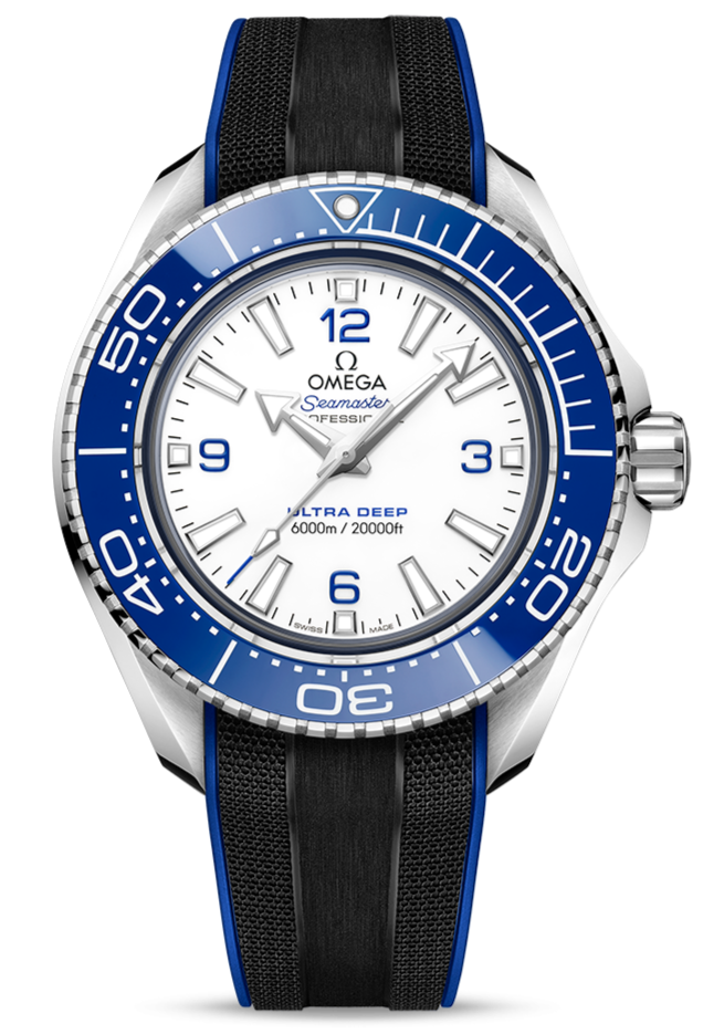  Shop Authentic Omega Planet Ocean 6000M Co Axial Master Chronometer 45.5mm White Dial Black Rubber Strap Watch for Men - 21532462104001 - Luxxuri