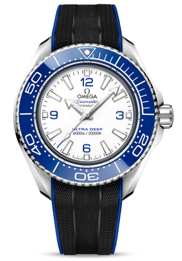  Shop Authentic Omega Planet Ocean 6000M Co Axial Master Chronometer 45.5mm White Dial Black Rubber Strap Watch for Men - 21532462104001 - Luxxuri