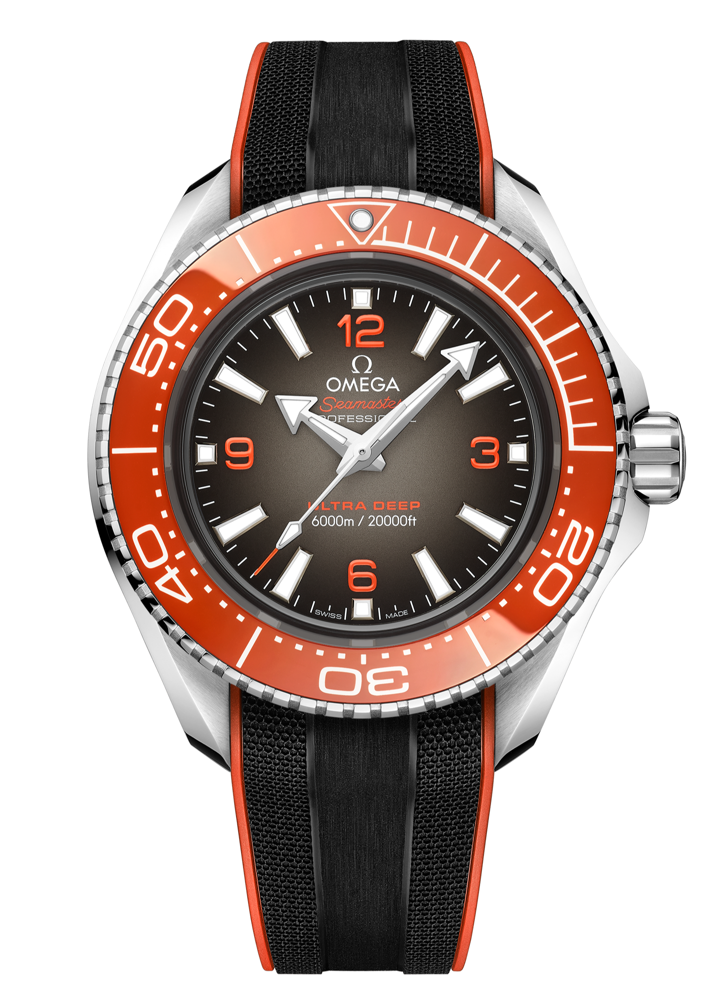  Shop Authentic Omega Seamaster Planet Ocean 6000M Co Axial Master Chronograph Black Dial Black Rubber Strap Watch for Men - 21532462106001 - Luxxuri