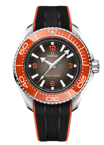  Shop Authentic Omega Seamaster Planet Ocean 6000M Co Axial Master Chronograph Black Dial Black Rubber Strap Watch for Men - 21532462106001 - Luxxuri