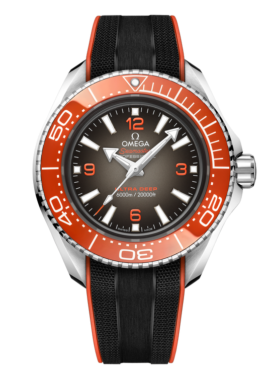  Shop Authentic Omega Seamaster Planet Ocean 6000M Co Axial Master Chronograph Black Dial Black Rubber Strap Watch for Men - 21532462106001 - Luxxuri