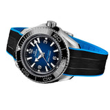  Shop Authentic Omega Planet Ocean 6000M Co Axial Master Chronometer 45.5mm Blue Dial Black Rubber Strap Watch for Men - 21532462103001 - Luxxuri