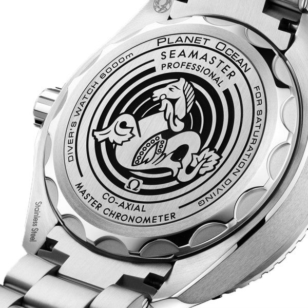  Shop Authentic Omega Seamaster Planet Ocean 6000M Co Axial Master Chronometer Blue Dial Silver Steel Strap Watch for Men - 21530462103001 - Luxxuri