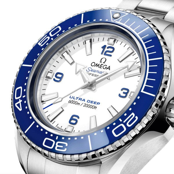  Shop Authentic Omega Planet Ocean 6000M Co Axial Master Chronometer 45.5mm White Dial Silver Steel Strap Watch for Men - 21530462104001 - Luxxuri