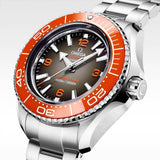  Shop Authentic Omega Seamaster Planet Ocean 6000M 45.5mm Black Dial Silver Steel Strap Watch for Men - 21530462106001 - Luxxuri