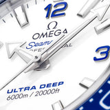  Shop Authentic Omega Planet Ocean 6000M Co Axial Master Chronometer 45.5mm White Dial Silver Steel Strap Watch for Men - 21530462104001 - Luxxuri