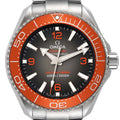 Shop Authentic Omega Seamaster Planet Ocean 6000M 45.5mm Black Dial Silver Steel Strap Watch for Men - 21530462106001 - Luxxuri