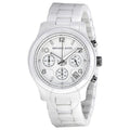  Shop Authentic Michael Kors Runway White Ceramic Dial White Steel Strap Watch for Women - MK5161 - Luxxuri
