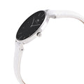  Shop Authentic Daniel Wellington Classic Petite Bondi Black Dial White Leather Strap Watch For Women - DW00100284 - Luxxuri