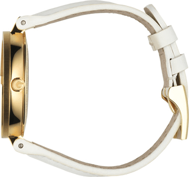  Shop Authentic Gucci Interlocking Latin Grammy Special Edition Gold Watch For Women - YA133313 - Luxxuri