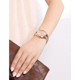  Shop Authentic Michael Kors Runway Rose Gold Dial Two Tone Steel Strap Watch for Women - MK4301 - Luxxuri