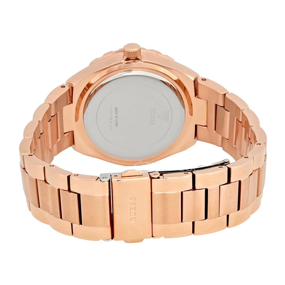  Shop Authentic Guess Viva Diamonds White Dial Rose Gold Steel Strap Watch for Women - W0111L3 - Luxxuri
