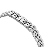  Shop Authentic Emporio Armani Gianni T Bar Quartz Silver Dial Silver Steel Strap Watch For Women - AR1935 - Luxxuri