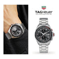  Shop Authentic Tag Heuer Formula 1 Automatic Chronograph Grey Dial Silver Strap Watch for Men - CAZ2012.BA0876 - Luxxuri
