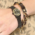 Michael Kors Lexington Quartz Black Dial Black Steel Strap Watch for Women - MK3299