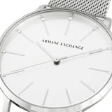 Shop Authentic Armani Exchange Lola Analog Silver Dial Silver Mesh Strap Watch For Women - AX5535 - Luxxuri