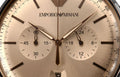  Shop Authentic Emporio Armani Aviator Chronograph Beige Dial Silver Steel Strap Watch For Men - AR11239 - Luxxuri
