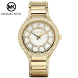  Shop Authentic Michael Kors Kerry Mother of Pearl Dial Gold Steel Strap Watch for Women - MK3312 - Luxxuri