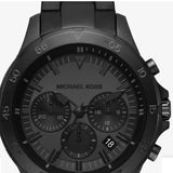  Shop Authentic Michael Kors Grayson Chronograph Black Dial Black Steel Strap Watch For Men - MK9109 - Luxxuri