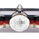  Shop Authentic Gucci Web Pink Mother of Pearl Dial Watch For Women - YA143524 - Luxxuri