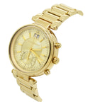  Shop Authentic Michael Kors Sawyer White Dial Gold Steel Strap Watch for Women - MK6362 - Luxxuri