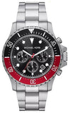  Shop Authentic Michael Kors Everest Chronograph Black Dial Silver Steel Strap Watch For Men - MK8977 - Luxxuri