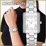  Shop Authentic Michael Kors Emery Three-Hand Crystals White Dial Silver Steel Strap Watch for Women - MK4642 - Luxxuri