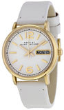  Shop Authentic Marc Jacobs Fergus Grey Dial Grey Leather Strap Watch for Women - MBM8654 - Luxxuri