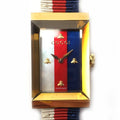  Shop Authentic Gucci G-Frame Mother of Pearl Dial White Blue Red Nylon Strap Watch For Women - YA147405 - Luxxuri