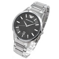  Shop Authentic Emporio Armani Sportivo Black Dial Silver Stainless Steel Watch For Men - AR2457 - Luxxuri