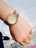  Shop Authentic Michael Kors Parker Gold DIal Gold Steel Strap Watch for Women - MK5842 - Luxxuri