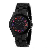  Shop Authentic Marc Jacobs Pelly Black Dial Black Silicone Strap Watch for Women - MBM2543 - Luxxuri