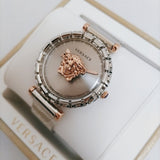  Shop Authentic Versace Palazzo Empire Silver Dial Silver Mesh Bracelet Watch for Women - VEDV00419 - Luxxuri