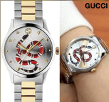  Shop Authentic Gucci G Timeless Quartz Silver Dial Silver Steel Strap Watch For Women - YA1264075 - Luxxuri
