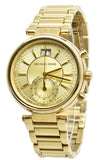  Shop Authentic Michael Kors Sawyer White Dial Gold Steel Strap Watch for Women - MK6362 - Luxxuri