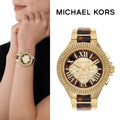  Shop Authentic Michael Kors Camille Chronograph Brown Dial Two Tone Steel Strap Watch For Women - MK7269 - Luxxuri
