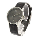  Shop Authentic Calvin Klein Accent Black Dial Black Leather Strap Watch for Women  - K2Y2Y1C3 - Luxxuri