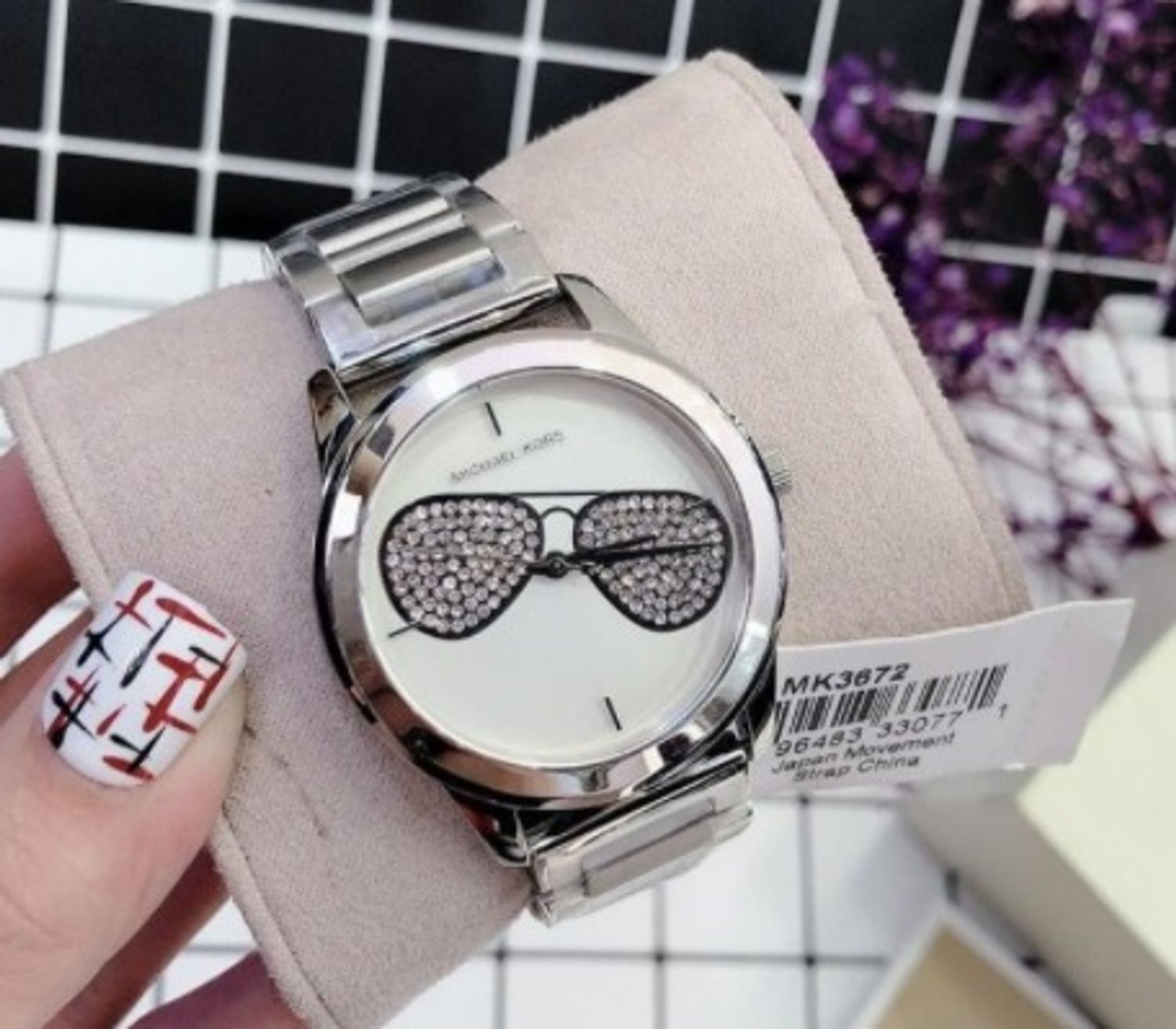  Shop Authentic Michael Kors Harman Analog Silver Dial Silver Steel Strap Watch For Women - MK3672 - Luxxuri