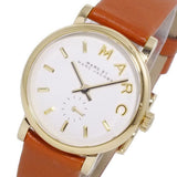  Shop Authentic Marc Jacobs Baker White Dial Brown Leather Strap Watch for Women - MBM1317 - Luxxuri