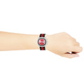  Shop Authentic Gucci Grip Quartz Chronograph Red Dial Two Tone NATO Strap Watch for Men - YA157304 - Luxxuri