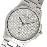  Shop Authentic Gucci G Timeless Quartz Silver Dial Silver Steel Strap Watch For Women - YA126459 - Luxxuri